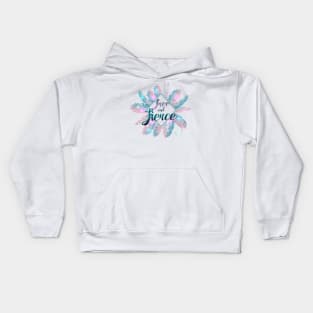 Free and Fierce Kids Hoodie